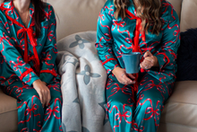 Green/Red Bows Pajama Set