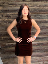 Velvet Tank Mini Dress