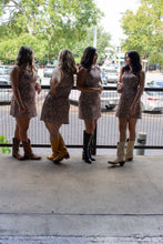 Leopard Print Tank Mini Dress