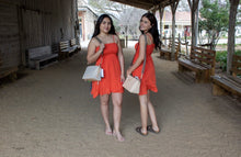 Orange Mini Dress