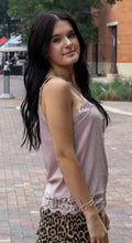 Nude Pink Lace Cami Top