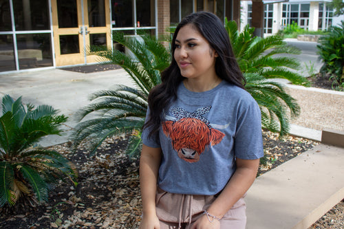 Highland Cow Graphic Tee