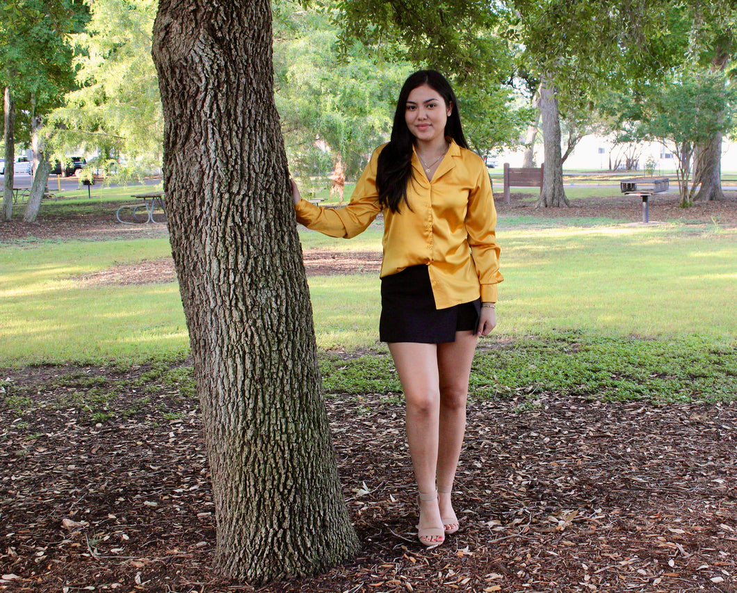 Golden Mustard Dress Shirt