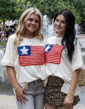 Cream Flag Tee