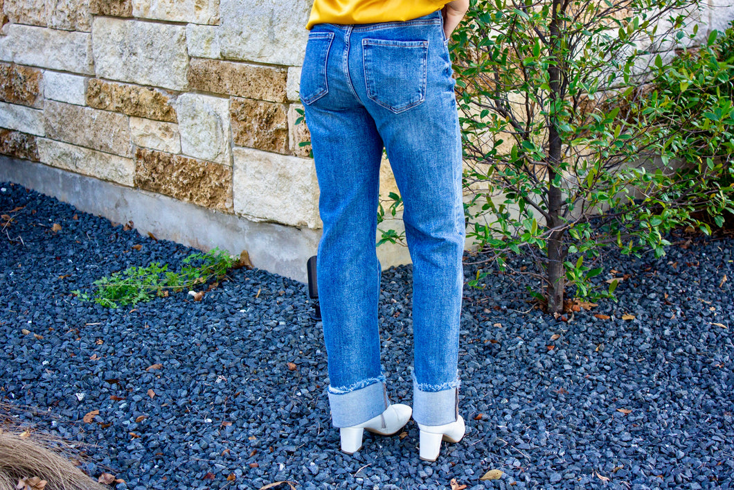 Denim High Rise Jeans