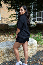 Black Shorts Set
