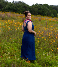 Denim A-Line Tank Dress