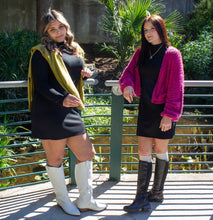 Black High Neck Mini Dress