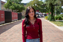 Red with Gold Snap Thermal