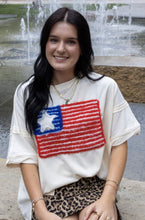 Cream Flag Tee