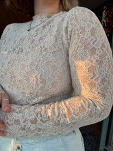 Chelsea Lace Sheer Crop