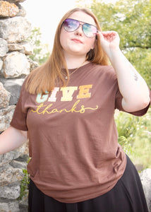 GIVE Thanks Graphic T-shirt