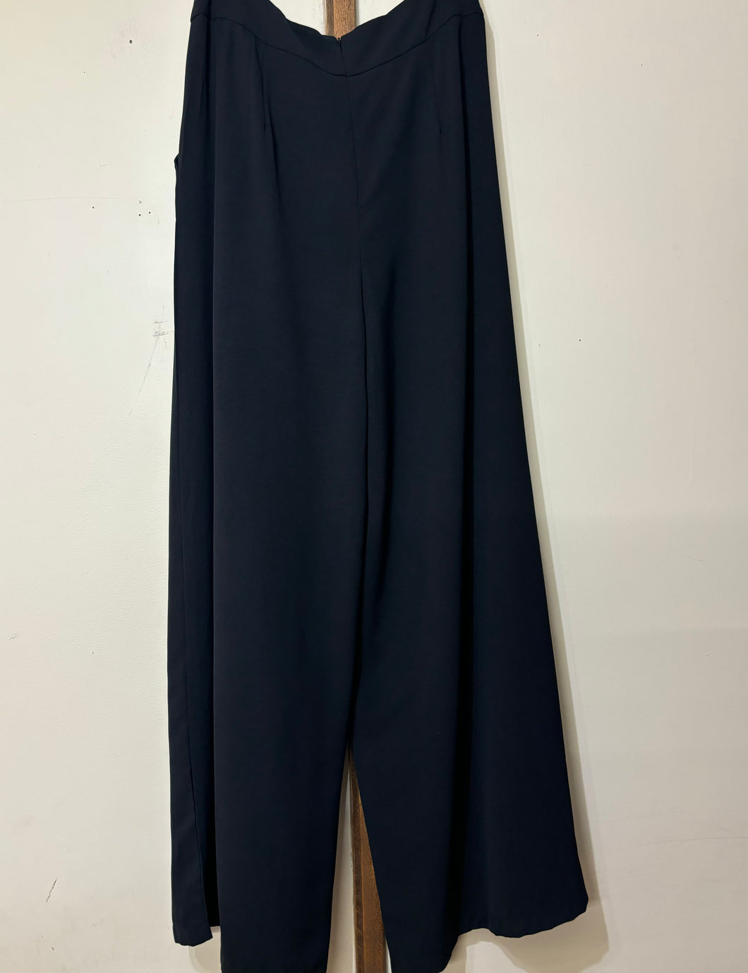 Black dressy wide leg pants