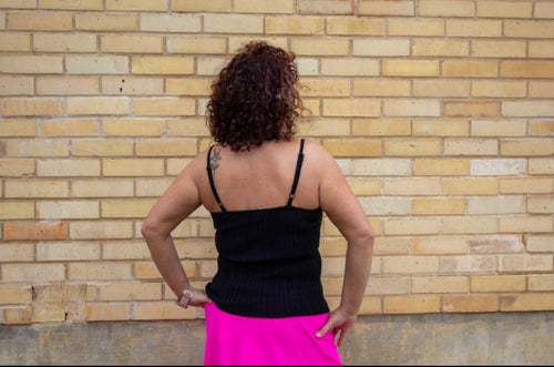 Black Sweater Tank
