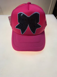 Pink Bow Hat