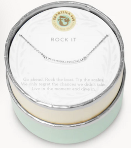 Spartina Sea La Vie Necklace Rock It, Silver