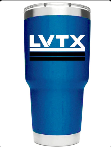 Blue LVTX Insulated Tumbler
