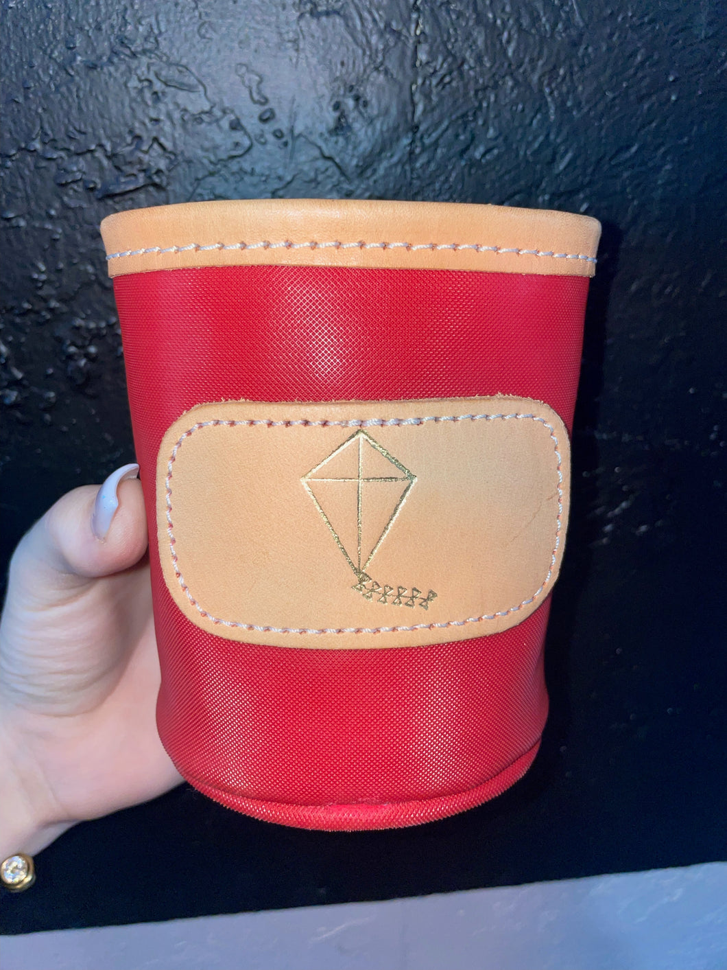 Jon Hart Koozie with Kite Stamp